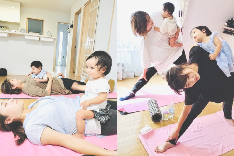 親子ヨガ minori YOGA ヨガ ピラティス 千葉市緑区おゆみ野南|ちはら台|