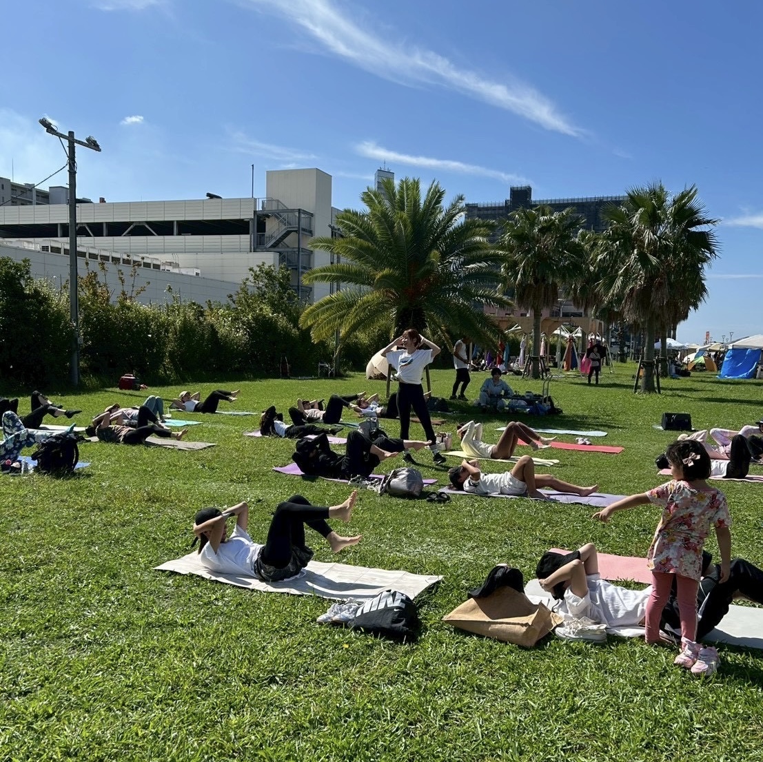 キッズ・親子で楽しめるパークヨガイベント