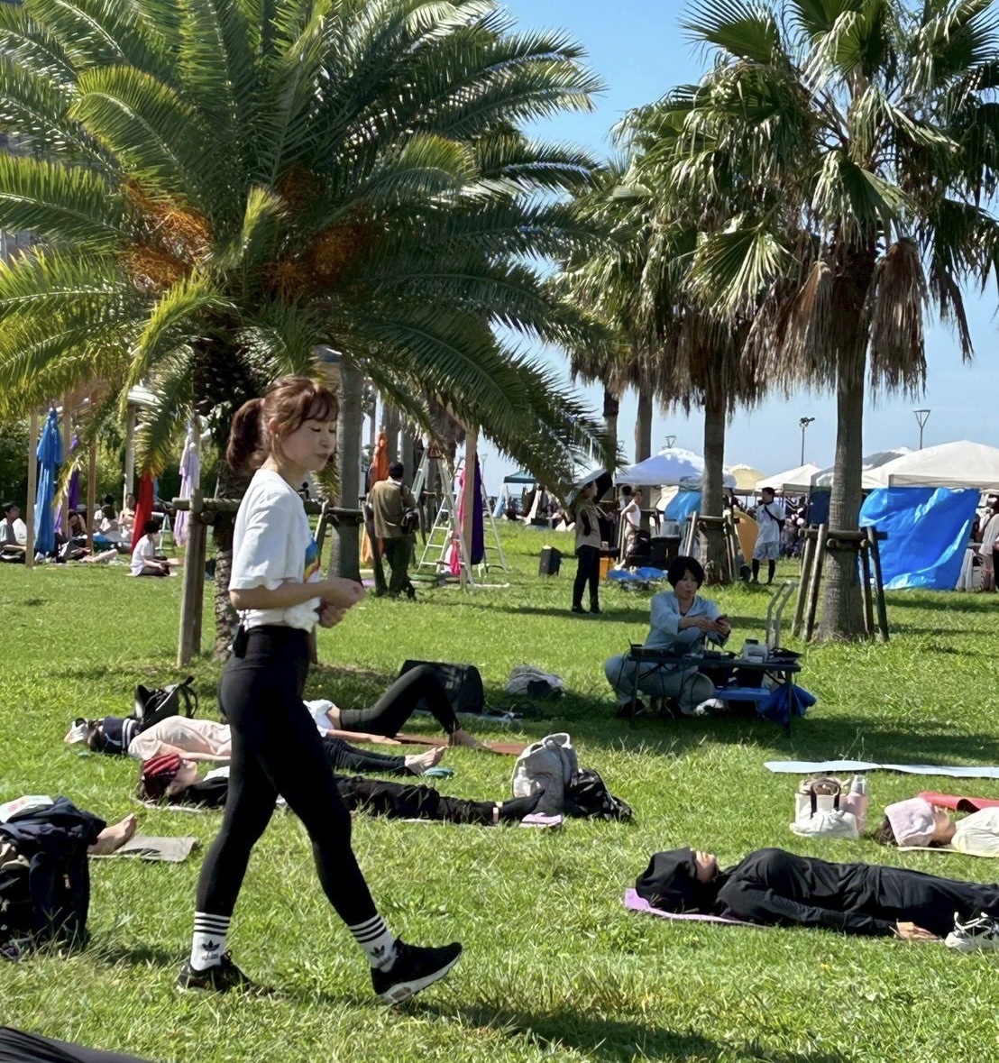 キッズ・親子で楽しめるパークヨガイベント