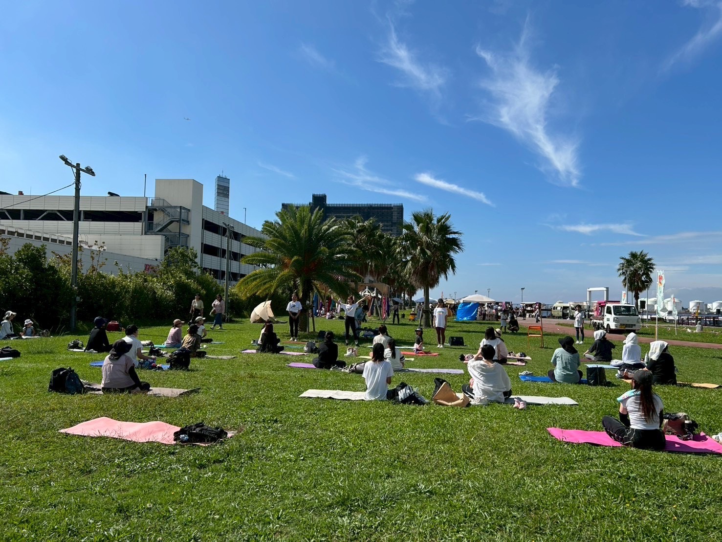 キッズ・親子で楽しめるパークヨガイベント